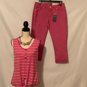 😍😍Final Markdown NWT Capri Pants & Top😍😍